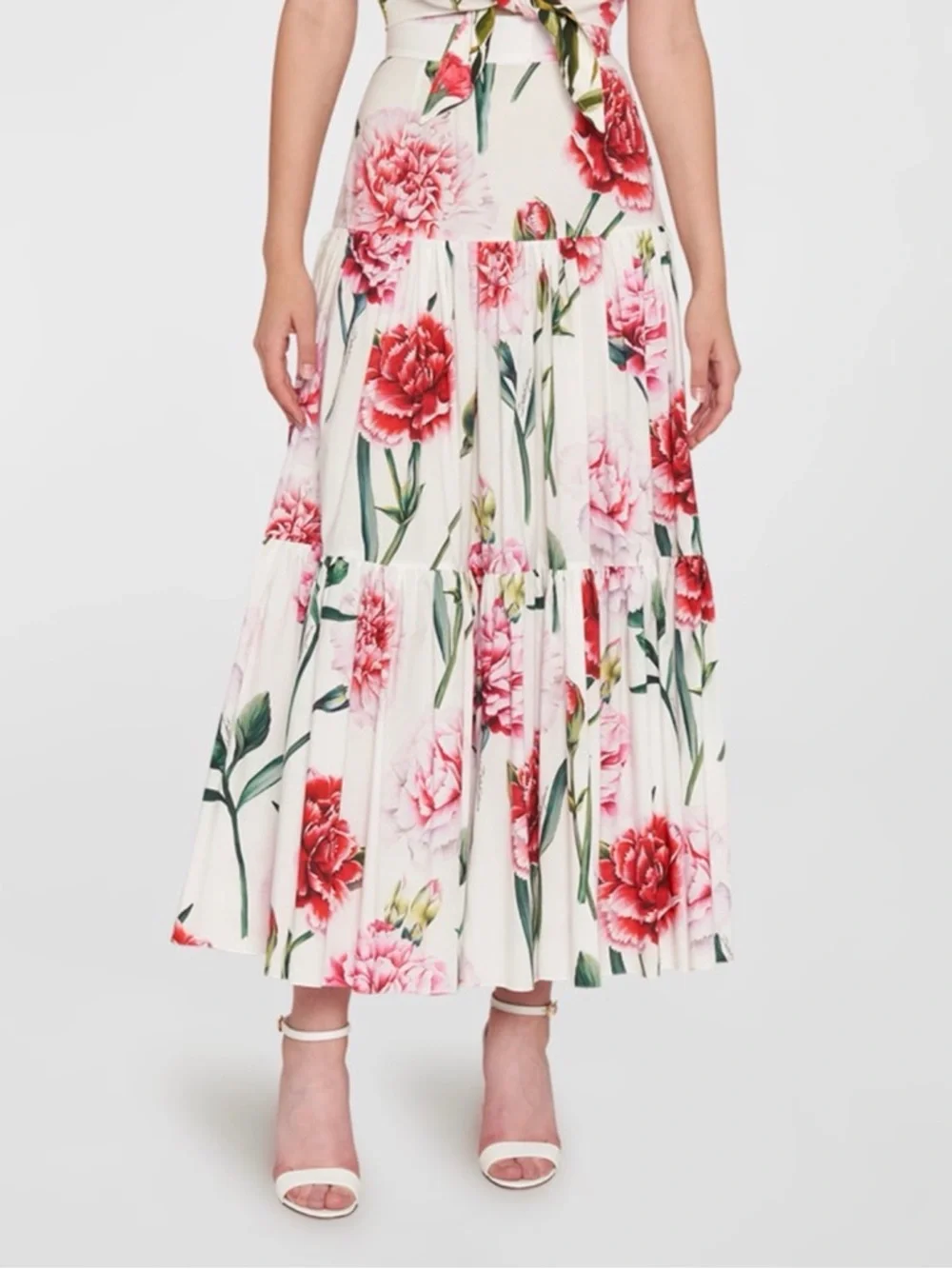 DOLCE & GABBANA
Floral-Print Tiered Maxi Skirt - Picture 2 of 5